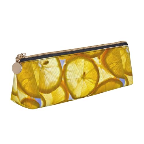 WenDang Die dreieckige Leder-Aufbewahrungstasche für Schreibwaren und die Aufbewahrung von Schreibwaren für den Urlaub sind unverzichtbare Reiseartikel, weiß, Einheitsgröße, Kosmetiktasche von WenDang