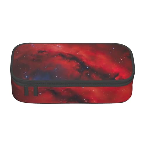 WenDang Multifunktionale Schreibwarentasche, geeignet für Reisen, Bürobedarf, Make-up und Schreibtisch-Organisation, Rot / Blau von WenDang