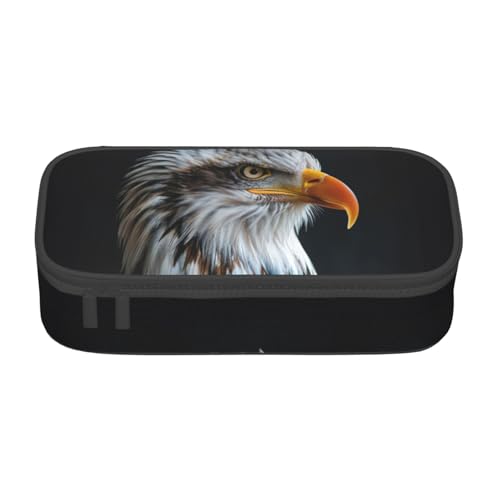 WenDang Multifunktionale Schreibwarentasche, geeignet für Reisen, Bürobedarf, Make-up und Schreibtisch-Organisation, Schwarz , Einheitsgröße, Kosmetikkoffer von WenDang