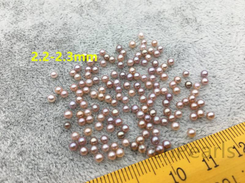 Aaa 2.2-2.3 Mm Lila Runde Samen Süßwasserperlen, Halbloch, Kleine Perle, Gute Qualität, Kein Loch, Durchgehendes Rp2-3A-9 Aaa 2.2-2.3 Mm Lila Runde Samen Süßwasserperlen, Halbloch, Kleine Perle, Gute Qualität, Kein Loch, Durchgehendes Rp2-3A-9 von WenPearls