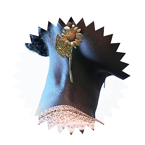 Wendalern Boho Gold Blume Baumeln Ohrringe Große Gänseblümchen Tropfen Ohrringe Große Sonne Blume Aussage Ohrringe Übertreiben Metall Floral Ohrstecker Schmuck Für Frauen Mädchen von Wendalern