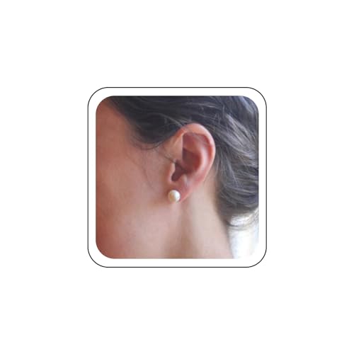 Wendalern Boho Perlen Ohrringe Vintage Perlen Ohrstecker Weiß Zuchtperlen Ohrstecker Faux Perlen Ohrstecker Schmuck für Frauen und Mädchen von Wendalern