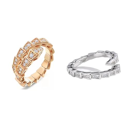 Wendalern Gothic Kristall Schlange Ringe Diamant Cz Schlange Offene Ringe Unregelmäßige Schlange Geformt Aussage Ringe Vintage Gold Silber Schlange Tier Paar Ringe Y2k Halloween Schmuck Für Frauen Wendalern Gothic Kristall Schlange Ringe Diamant Cz Schlange Offene Ringe Unregelmäßige Schlange Geformt Aussage Ringe Vintage Gold Silber Schlange Tier Paar Ringe Y2k Halloween Schmuck Für Frauen von Wendalern