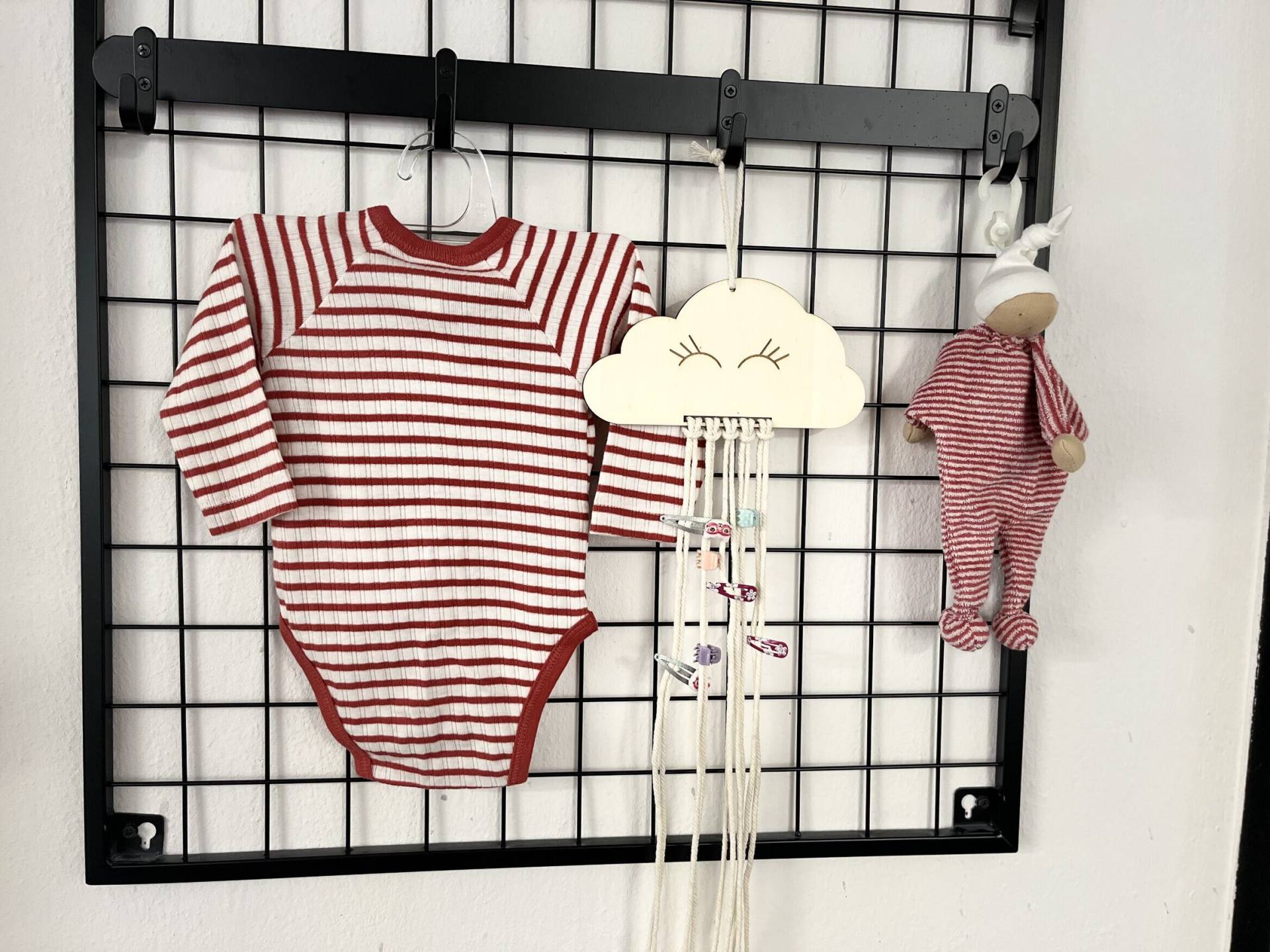 Haarspangenhalter Wolke, Schleifenhalter, Haarspangen Aufbewahrung, Bow Holder, Accessoire, Mädchen, Geschenk, Kinderzimmer Haarspangenhalter Wolke, Schleifenhalter, Haarspangen Aufbewahrung, Bow Holder, Accessoire, Mädchen, Geschenk, Kinderzimmer von WendelinchenDesign