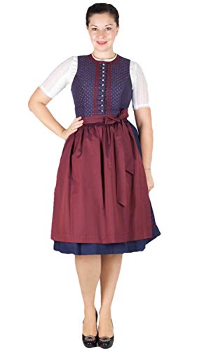 16387 Wenger Dirndl Rita 65er blau Größe 36 von Wenger Austria