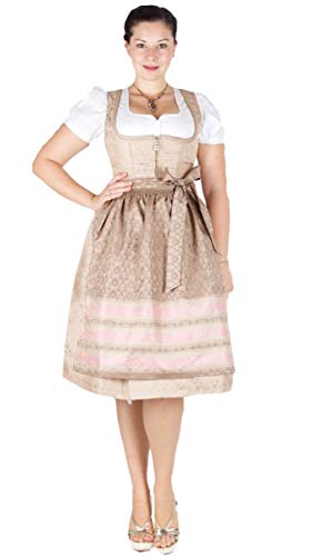16393 Wenger Dirndl Wanda 65er Nude Größe 38 von Wenger Austria