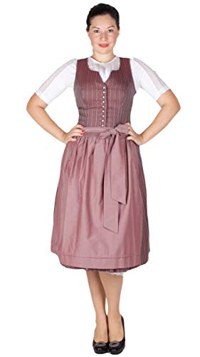 Wenger Dirndl Renate 16784 70er Altrosa Größe 42 von Wenger Austria