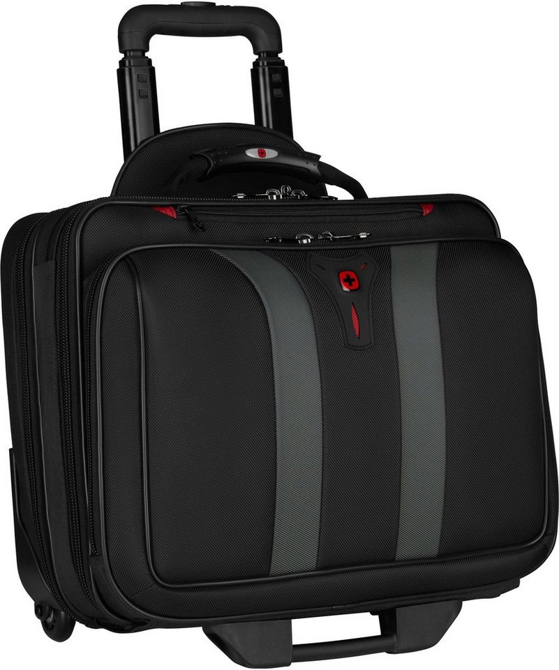 Wenger Business-Trolley Granada, 2 Rollen, Handgepäck-Koffer Reisegepäck mit 17,3-Zoll Laptopfach von Wenger