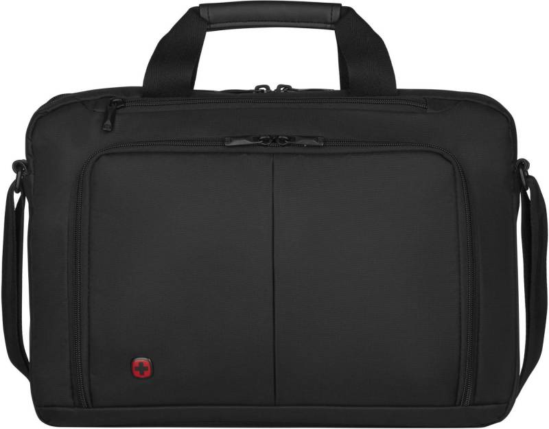 Wenger Laptoptasche Source, schwarz, mit 16-Zoll Laptopfach und zusätzlichem 10-Zoll Tabletfach von Wenger