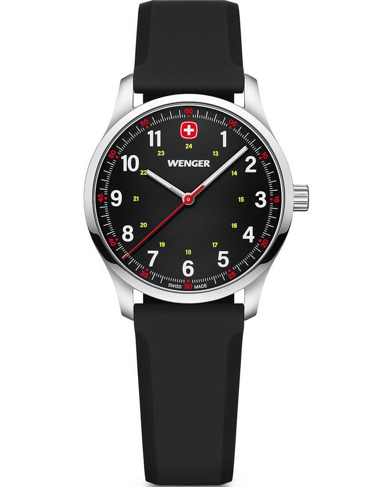 Wenger Quarzuhr Wenger 01.1421.127 Damenuhr City Sport 34mm 5ATM Wenger 01.1421.127 Damenuhr City Sport 34mm 5ATM von Wenger