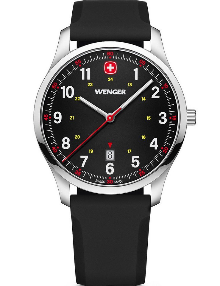 Wenger Quarzuhr Wenger 01.1441.129 Herrenuhr City Sport 42mm 5ATM Wenger 01.1441.129 Herrenuhr City Sport 42mm 5ATM von Wenger