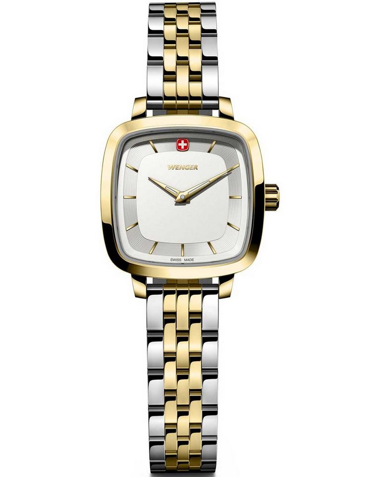 Wenger Quarzuhr Wenger 01.1911.105 Damenuhr Vintage Classic 27mm 5ATM Wenger 01.1911.105 Damenuhr Vintage Classic 27mm 5ATM von Wenger
