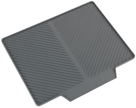 WENKO Abtropfmatte "Modell Nelia Maxi" Trockenmatte für Geschirr & Besteck, spülmaschinengeeignet, Kunststoff von Wenko