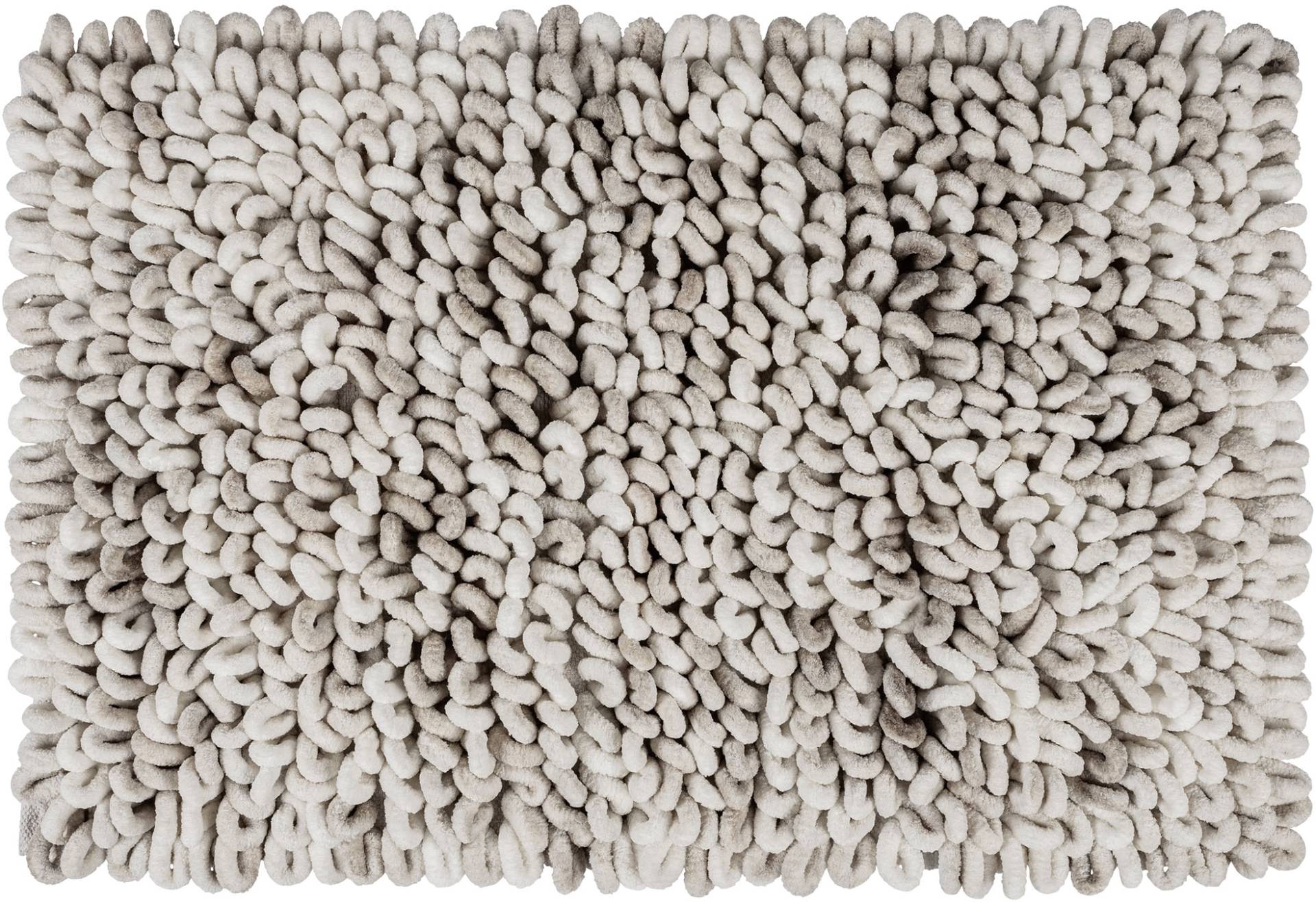 WENKO Badematte "Lerici" Höhe 60 mm rutschhemmend beschichtet fusselfreier Badteppich, 3D-Struktur, hohe Feuchtigkeitsaufnahme von Wenko