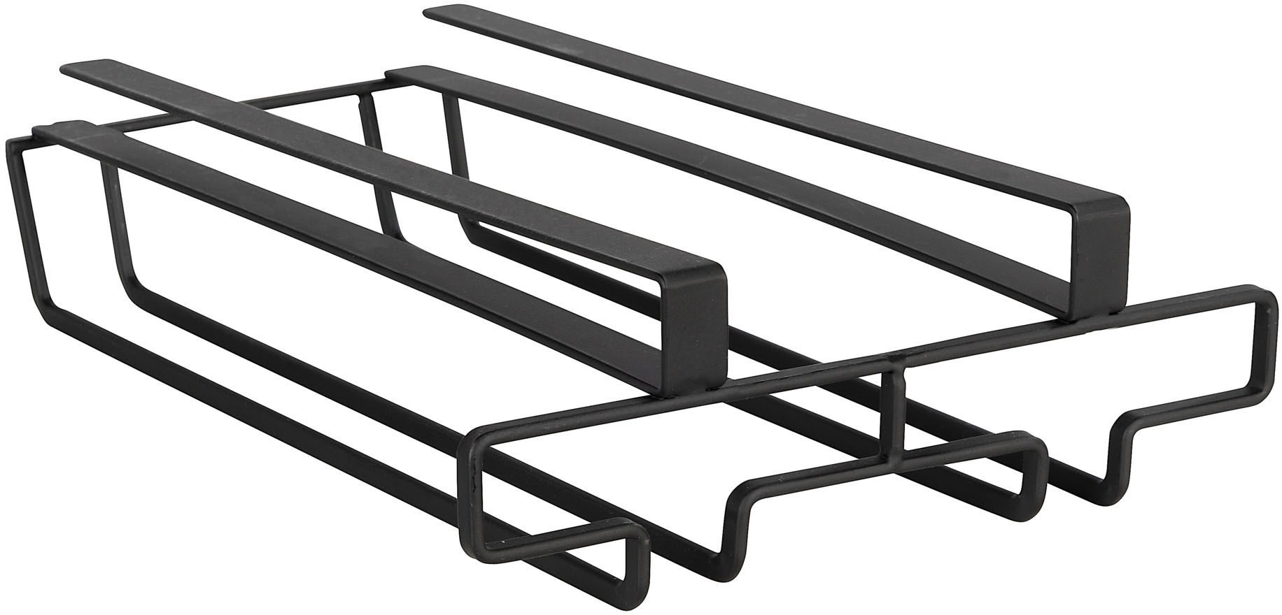 WENKO Einhängekorb "Modell Klea" Schrankeinsatz, Gläserhalterung für 6 Gläser, Befestigung ohne Bohren von Wenko