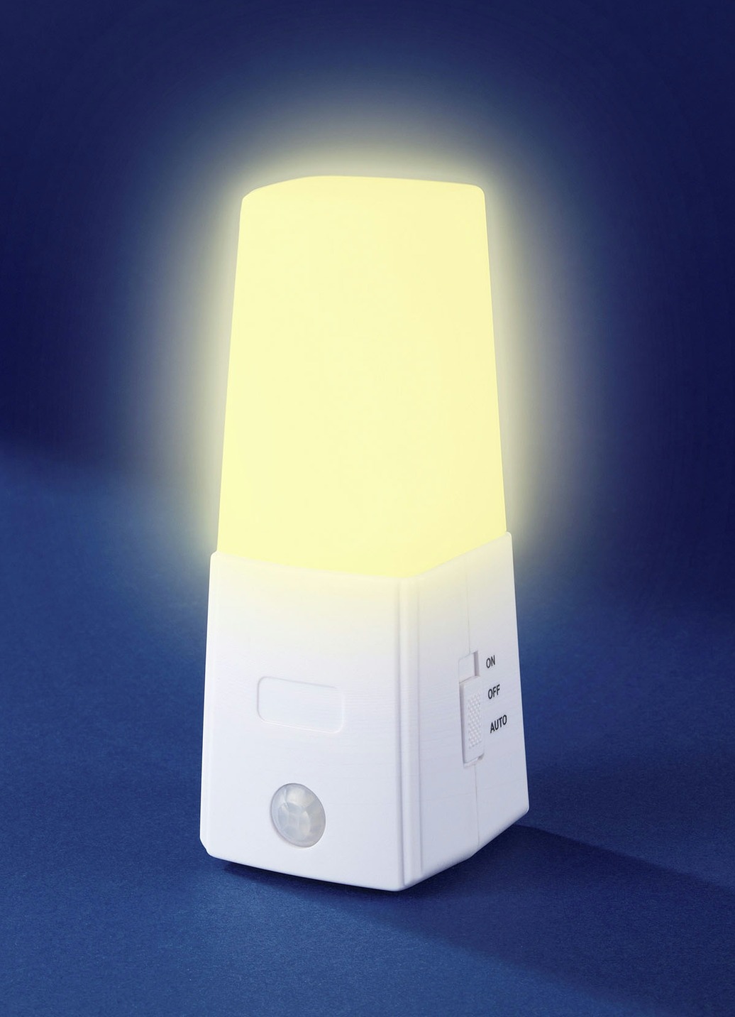 LED-Nachtlicht mit Bewegungssensor, 2er-Set, Weiss von Wenko