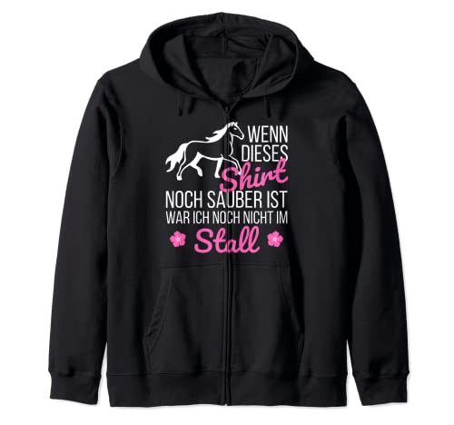 Reit Damen Reitbekleidung Damen für Pferdeliebhaber - Pferde Kapuzenjacke Reit Damen Reitbekleidung Damen für Pferdeliebhaber - Pferde Kapuzenjacke von Wenn dieses noch sauber ist war ich nicht im Stall