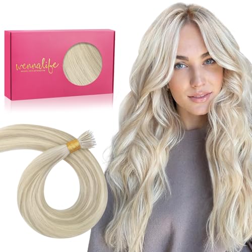 WENNALIFE Nanoring Extensions Echthaar, 50g 50s 60cm Aschblond Highlights Platinblond Nano Ring Extensions Echthaar für Frauen Invisible Nanoringe Mit Silikon Haar Extensions Haarverlängerung Echthaar WENNALIFE Nanoring Extensions Echthaar, 50g 50s 60cm Aschblond Highlights Platinblond Nano Ring Extensions Echthaar für Frauen Invisible Nanoringe Mit Silikon Haar Extensions Haarverlängerung Echthaar von Wennalife