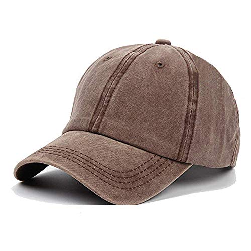 Wennmole Unisex Jungen Mädchen Mütze Baseball Cap Hut Baby Kleinkind Kinder Kappe (Kaffee, 2-7 Jahre) von Wennmole