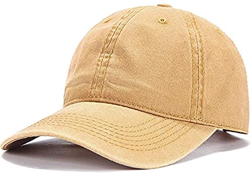 Wennmole Unisex Jungen Mädchen Mütze Baseball Cap Hut Baby Kleinkind Kinder Kappe (gelb, 2-7 Jahre) von Wennmole