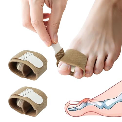 Wepai 2 Stück Zehenspreizer Hallux Valgus, Silikon Großzehenabstandshalter, Geeignet für Bunion und überlappende Zehen,Damen & Herren Wepai 2 Stück Zehenspreizer Hallux Valgus, Silikon Großzehenabstandshalter, Geeignet für Bunion und überlappende Zehen,Damen & Herren von Wepai