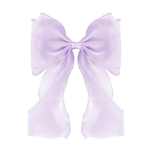 Haarspangen mit Schleife, große Haarschleife, Pferdeschwanz, Haarschleifen, Quaste, Haarspangen zum Stylen, elegante Schleifen-Haar-Accessoires, schöne Damen-Haar-Accessoires, dicke Haarspangen für von Weppduk