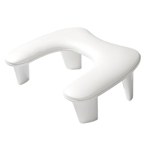 Nagelständer-Kissen – Weiß Maniküre Kissen Armlehne | Multifunktionale Armlehne Maniküre Handkissen | Nagel Armlehne Handkissen für Zuhause, Nagelstudio, Maniküre-Salon von Weppduk