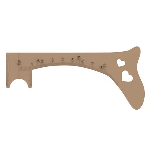 Weppduk Augenbrauen-Vorlage, Augenbrauen-Mapping-Lineal | Augenbrauen-Vorlage für Damen Eyeliner - Schnelles Augen-Make-up Werkzeug, Modellierhilfe von Weppduk