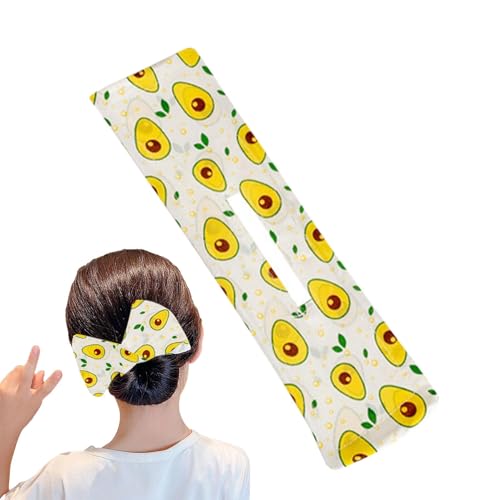 Weppduk Deft Dutt-Maker, niedlicher Lockenwickler, Dutt, Lazy French Twist, Lazy Hair Curler Deft, Easy Bun Hair Bun Maker für Damen und Mädchen, langes, dickes, dünnes Haar, schnelles Haarstyling von Weppduk