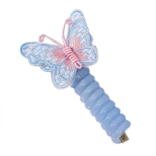 Weppduk Haarbänder mit Telefonkabel für Kinder, Haarbänder mit Telefonkabel,Bunte Haarbänder | Modische Haargummis, von Weppduk