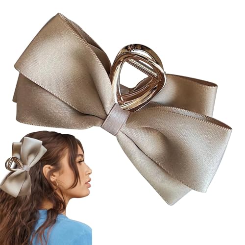 Weppduk Haarspangen für Frauen – Satin-Haarspange – Haarspangen aus Satin für Haarspangen, Haarstyling-Klemmen für Erwachsene und Frauen von Weppduk