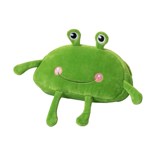 Weppduk Plüsch-Federmäppchen, Schreibwaren-Mappe, Plüsch- -Box mit Reißverschluss, Aufbewahrungstasche für Schreibwaren, niedliche Kosmetiktasche für Bleistifte, Radiergummis, Schulbedarf von Weppduk