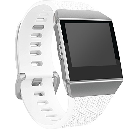 Wepro Ersatzbänder, kompatibel mit der Smartwatch Fitbit Versa, Versa 2 und Versa Lite SE, für Damen und Herren, klein, weiß. Wepro Ersatzbänder, kompatibel mit der Smartwatch Fitbit Versa, Versa 2 und Versa Lite SE, für Damen und Herren, klein, weiß. von Wepro