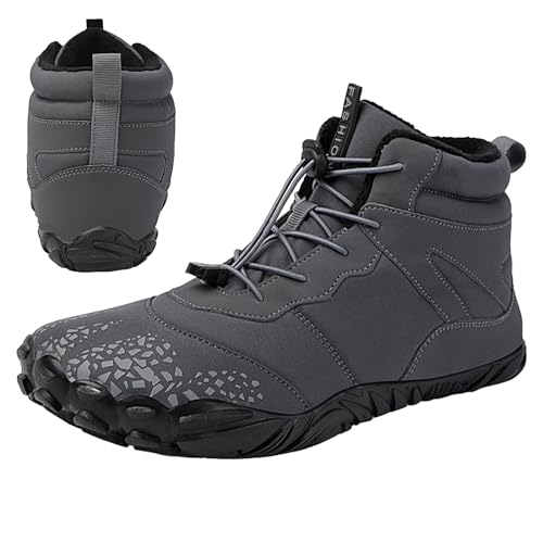 Weqizuerqi Barfuß Wanderstiefel - Frauen Herren barfuß Wanderschuhe | wasserdichte Nicht-Rutsch-Stiefel für Trail Gym Fitnessstudio Outdoor-Reisen täglicher Kleidung Training Laufwerk Training von Weqizuerqi