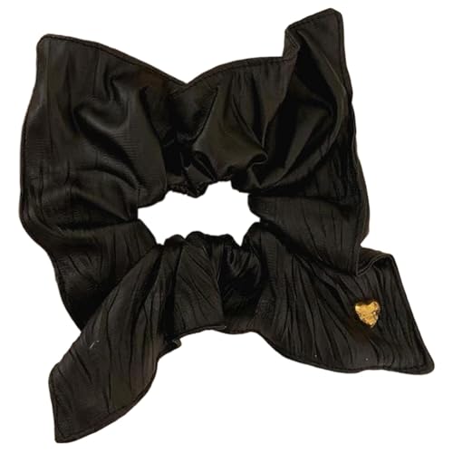 Weqizuerqi Haargummis für Mädchen, Pferdeschwanz-Halter, große Haargummis, Haar-Accessoires, niedliche elastische Haargummis für Damen und Mädchen mit dickem, dünnem Haar von Weqizuerqi