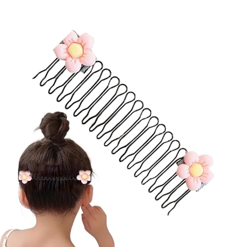 Weqizuerqi Haarkamm-Clips – Blumenkrone, Haarstyling-Clips – Kamm Haarspange Zubehör für Mädchen und Frauen, Muttertag von Weqizuerqi