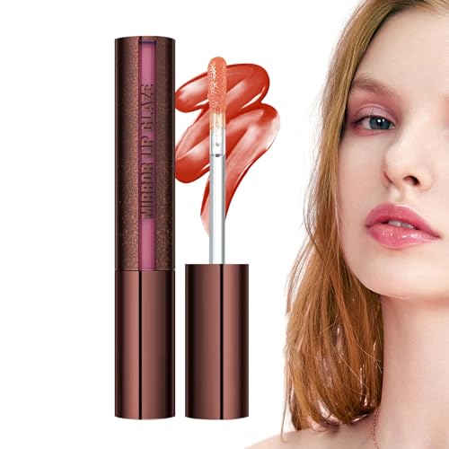 Weqizuerqi Lipgloss – feuchtigkeitsspendend für die Lippen | feuchtigkeitsspendend und bauschend für Frauen Make-up Schönheit Dating Abend Party von Weqizuerqi