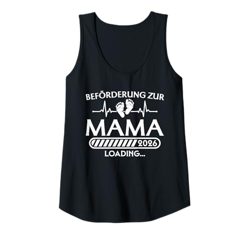 Damen Beförderung zur Mama 2026 Loading - Mutter Tank Top Damen Beförderung zur Mama 2026 Loading - Mutter Tank Top von Werdende Eltern 2026 Schwangerschaft verkünden