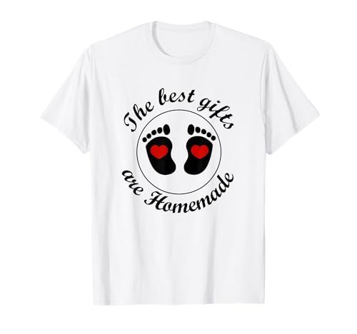 Geschenke für werdende Eltern sind selbstgemachtes Baby T-Shirt von Werdende Eltern Baby Schwangerschaft Zitate