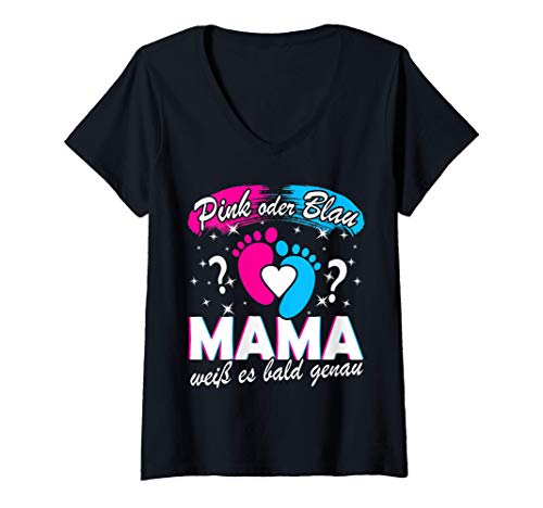 Damen Partnerlook Freundin Schwanger Party Geschenk Werdende Mama T-Shirt mit V-Ausschnitt Damen Partnerlook Freundin Schwanger Party Geschenk Werdende Mama T-Shirt mit V-Ausschnitt von Werdende Eltern Geschenke - Partnerlook