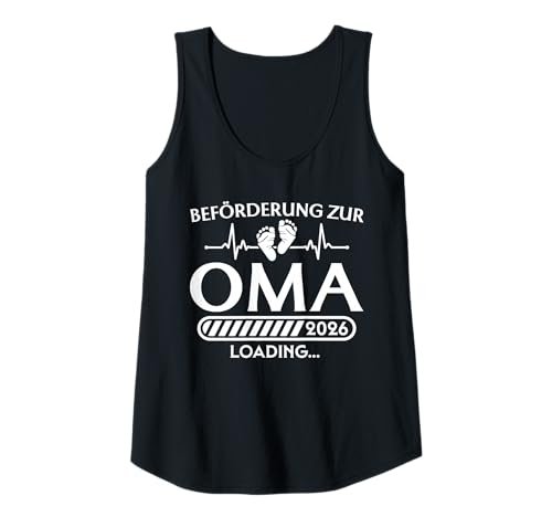 Damen Beförderung zur Oma 2026 Loading - Großmutter Tank Top Damen Beförderung zur Oma 2026 Loading - Großmutter Tank Top von Werdende Großeltern 2026 Schwangerschaft verkünden