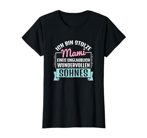 Frischgebackene Werdende Mama eines Sohnes Geburt Geschenk T-Shirt Frischgebackene Werdende Mama eines Sohnes Geburt Geschenk T-Shirt von Werdende Mamas & Mütter Mum Geburt Geschenk Ideen