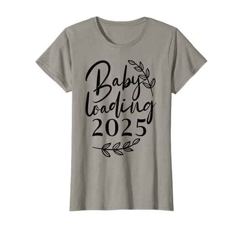 Baby loading 2025, Ich werde 2025 Mutter T-Shirt von Werdende Mutter 2025, Baby kommt 2025