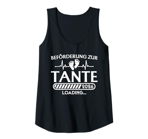 Damen Beförderung zur Tante 2026 Loading - Patentante Tank Top Damen Beförderung zur Tante 2026 Loading - Patentante Tank Top von Werdende Tante 2026 Schwangerschaft verkünden