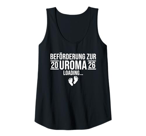 Damen Uroma 2026 Loading - Werdende Urgroßmutter Tank Top von Werdende Urgroßeltern 2026 Schwangerschaft