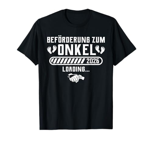 Herren Onkel 2026 Schwangerschaftsverkündung Patenonkel T-Shirt Herren Onkel 2026 Schwangerschaftsverkündung Patenonkel T-Shirt von Werdender Onkel 2026 Schwangerschaft verkünden