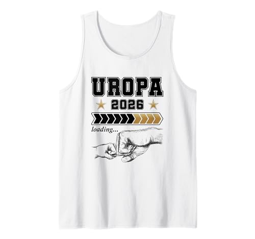 Herren Werdender Uropa 2026 Loading Überraschung Baby Ankündigung Tank Top von Werdender Uropa Geschenke & Baby Ankündigung