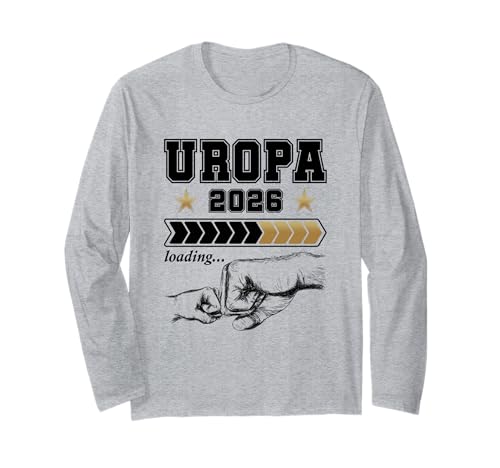 Werdender Uropa 2026 Loading Überraschung Baby Ankündigung Langarmshirt von Werdender Uropa Geschenke & Baby Ankündigung