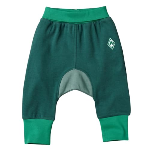 Werder Bremen GOTS Baby Baggy Pant Hose (grün, 62) von Werder Bremen