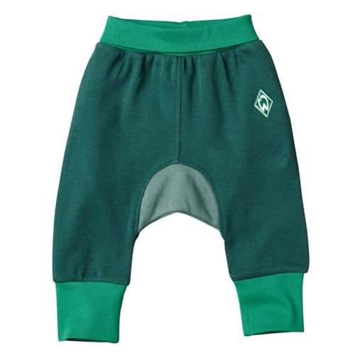 Werder Bremen GOTS Baby Baggy Pant Hose (grün, 80) von Werder Bremen